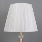 Лампа настольная «Ева» 1×40 Вт Е27 1×4 Вт LED золото/розовый 25×25×42 см - Фото 3