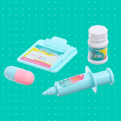 Набор доктора «Юный врач», 4 предмета, цвет МИКС