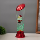 Лава лампа «Дед мороз» LED 3хААА, USB красный 6.5×8×23.7 см - Фото 6
