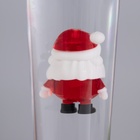 Лава лампа «Дед мороз» LED 3хААА, USB красный 6.5×8×23.7 см - Фото 8