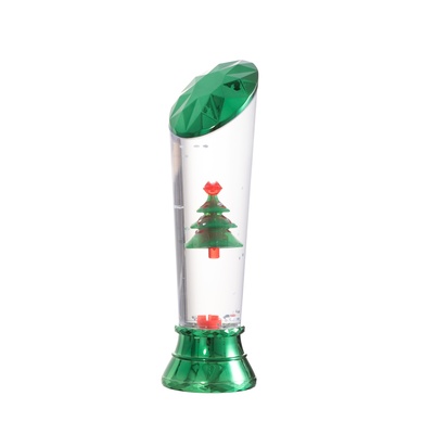 Лава лампа «Елка» LED 3хААА, USB зеленый 6.5×6.5×23.7 см
