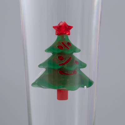 Лава лампа «Елка» LED 3хААА, USB зеленый 6.5×6.5×23.7 см