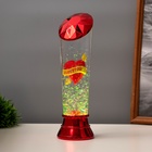 Лава лампа «Сердце» LED 3хААА, USB красный 6.5×6.5×23.7 см - Фото 3