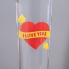 Лава лампа «Сердце» LED 3хААА, USB красный 6.5×6.5×23.7 см - Фото 6