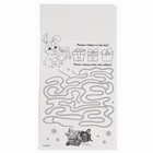 Аппликация - мозаика форменными стикерами на новый год «Загадай желание», набор для творчества - Фото 7