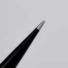 Пинцет заострённый, 9.5 см, чёрный - Фото 5