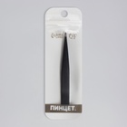 Пинцет заострённый, 9.5 см, чёрный - Фото 8