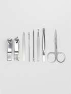 Набор маникюрный, 8 предметов, в пластиковом футляре, зелёный - Фото 4