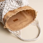 Сумка женская SL Home, ручное плетение, хлопок, 27×48 см - Фото 5