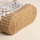 Сумка женская SL Home, ручное плетение, хлопок, 27×48 см - Фото 7