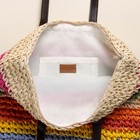 Сумка женская SL Home, ручное плетение, хлопок, длина ручек 28 см, 41×40 см - Фото 5