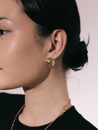 Серьги металл «Атмосфера», круг, сфера, цвет золото - Фото 2