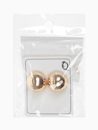 Серьги металл «Атмосфера», круг, сфера, цвет золото - Фото 6