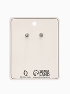 Серьги металл «Крест и цепочка» плетение, цвет серебро - Фото 7