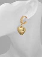 Серьги пластик «Сердца» объёмные, цвет золото 10478924 - фото 16247554