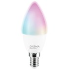 Умная лампа Digma DiLight F1 E14 5Вт 470lm Wi-Fi (DLF1E14) 10763441 - фото 312506197