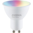 Умная лампа Digma DiLight L1 GU10 5Вт 400lm Wi-Fi (DLL1GU10) 10763442 - фото 312506198