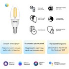 Умная лампа Gauss Smart Home C35 E14 4.5Вт 495lm Wi-Fi (1250112) - Фото 9