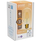 Умная лампа Gauss Smart Home ST64 E27 Wi-Fi (1290112) - Фото 2