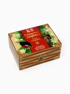 Подарочный набор новогодний «Тёплых праздников», мёд с пыльцой 250 г, чай 50 г, ложка - Фото 5