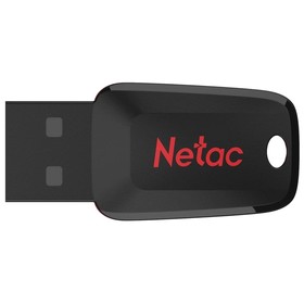 Флешка Netac 16GB U197 NT03U197N-016G-20BK USB2.0 черный/красный