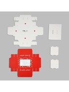 Коробка складная под 6 конфет «Я тебя люблю!», 13.5×9.8×3.8 см - Фото 6