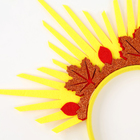 Карнавальный ободок «Волшебная осень» - Фото 3