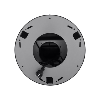 Вытяжка HOMSair ART 1050IS 35, островная, 350 Вт, 1050 м3/ч, 3 скорости, 35 см, чёрная