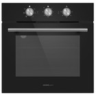 Духовой шкаф HOMSair OEF606BK, электрический, 60 л, класс А, чёрный - Фото 1