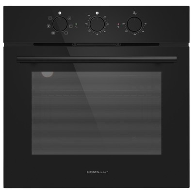 Духовой шкаф HOMSair OEF606BK2, электрический, 60 л, класс А, чёрный