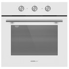 Духовой шкаф HOMSair OEF606WH, электрический, 60 л, класс А, белый 10771222