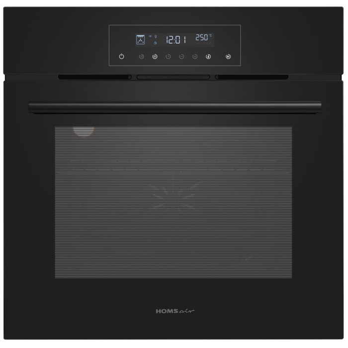 Духовой шкаф HOMSair OEH606BK, электрический, 60 л, класс А, чёрный
