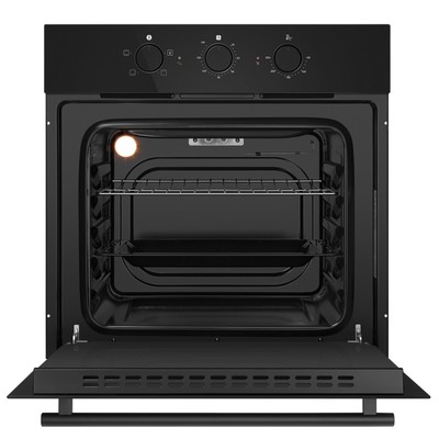Духовой шкаф HOMSair OES604BK2, электрический, 60 л, класс А, чёрный