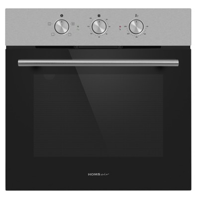 Духовой шкаф HOMSair OES604S, электрический, 60 л, класс А, чёрный, серый