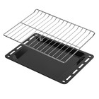 Духовой шкаф HOMSair OES604S, электрический, 60 л, класс А, чёрный, серый 10771231