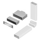 Комплект воздуховодов MAUNFELD MIDS604, с фильтром CF312MW для панели MIHC604SF2BK  (артикул 10771275)  большой выбор товаров оптом и в розницу по низким ценам с доставкой