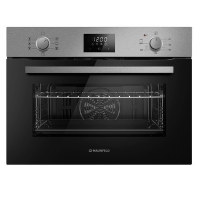 Духовой шкаф MAUNFELD AMCO537S, электрический, 53 л, класс А, чёрный, серый