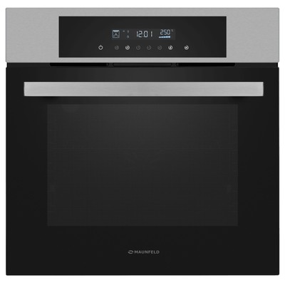 Духовой шкаф MAUNFELD AEOD6063S, электрический, 60 л, класс А, чёрный, серый