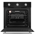 Духовой шкаф MAUNFELD AEOF6060B, электрический, 60 л, класс А, чёрный - фото 51900649