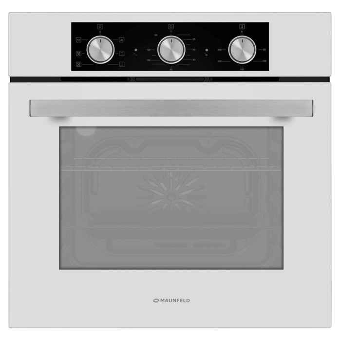 Духовой шкаф MAUNFELD AEOF6060W, электрический, 60 л, класс А, белый