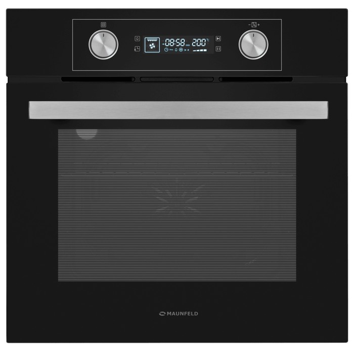 Духовой шкаф MAUNFELD AEOH6062B, электрический, 60 л, класс А, чёрный - Фото 1