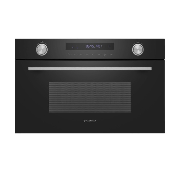 Встраиваемая микроволновая печь MAUNFELD MBMO349GB, 900 Вт, 34 л, 8 режимов, гриль, чёрная - Фото 1