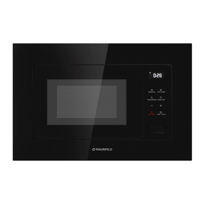 Встраиваемая микроволновая печь MAUNFELD MBMO820SGB10, 1270 Вт, 20 л, 8 режимов, чёрная