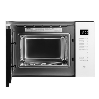 Встраиваемая микроволновая печь MAUNFELD MBMO925SGW09, 1450 Вт, 25 л, 8 режимов, белая