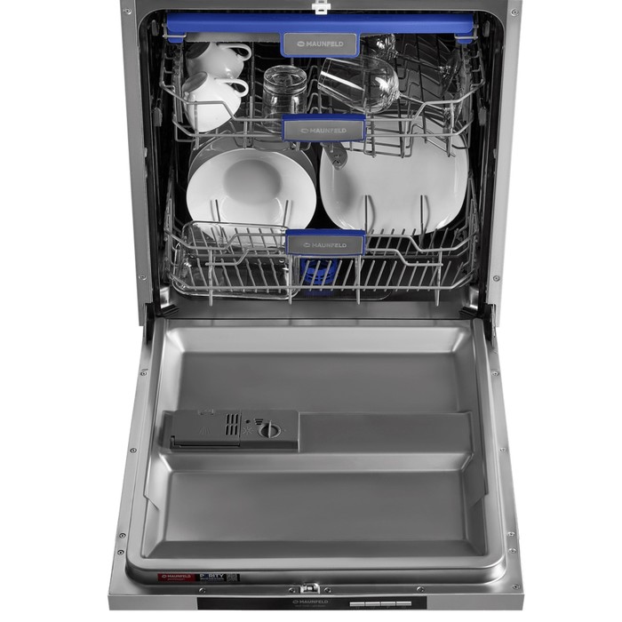 Посудомоечная машина MAUNFELD MLP-122D, встраиваемая, класс А++, 12 комплектов, 6 режимов - фото 51924943