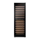 Винный шкаф MAUNFELD MBWC-415D171, 14 полок, 415 л, 171 бутылка, 2 климатические зоны, чёрный - Фото 1