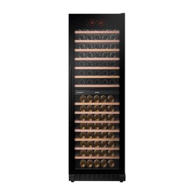 {{photo.Alt || photo.Description || 'Винный шкаф MAUNFELD MBWC-415D171, 14 полок, 415 л, 171 бутылка, 2 климатические зоны, чёрный'}}