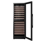 Винный шкаф MAUNFELD MBWC-415D171, 14 полок, 415 л, 171 бутылка, 2 климатические зоны, чёрный 10771363