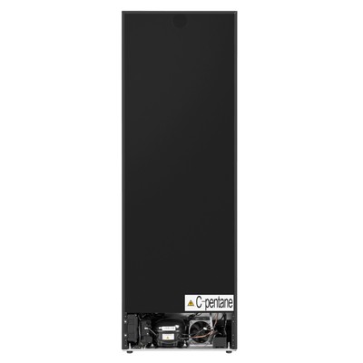 Винный шкаф MAUNFELD MBWC-415D171, 14 полок, 415 л, 171 бутылка, 2 климатические зоны, чёрный