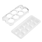 Холодильник MAUNFELD MFF180NFSE01, двухкамерный, класс А++, 365 л, NoFrost, серебристый - Фото 5